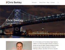 Tablet Screenshot of chrisberkley.com
